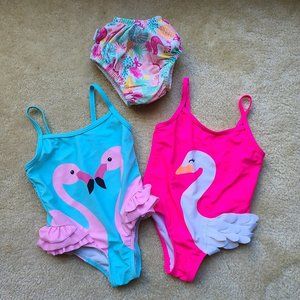 Bundle of Baby Girl Swimwear 12-18M